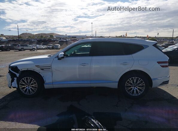 KMUHFESB4TU354305 2026 GENESIS GV80 White Widok wnętrza 360 stopni