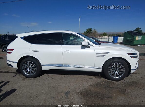 KMUHFESB4TU354305 2026 GENESIS GV80 White Widok wnętrza z tyłu