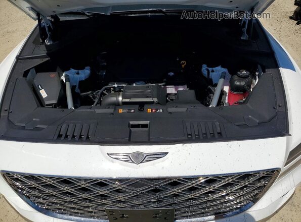 KMUHFESB5TU350554 2026 GENESIS GV80 White Вид задньої частини салону