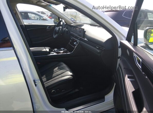KMUHFESB6TU318812 2026 GENESIS GV80 White Вид салону спереду