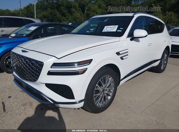 KMUHFESB6TU318812 2026 GENESIS GV80 White Передня ліва чверть