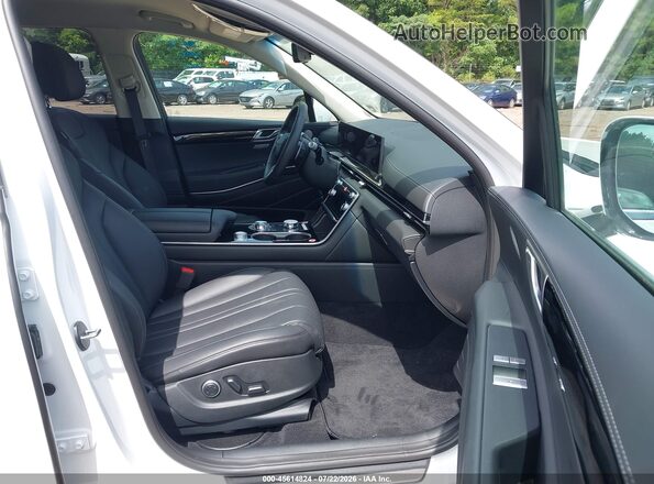 KMUHFESB7TU333092 2026 GENESIS GV80 White წინა სალონის ხედი