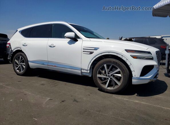 KMUHGESB3SU272884 2025 GENESIS GV80 Белый Передняя правая четверть