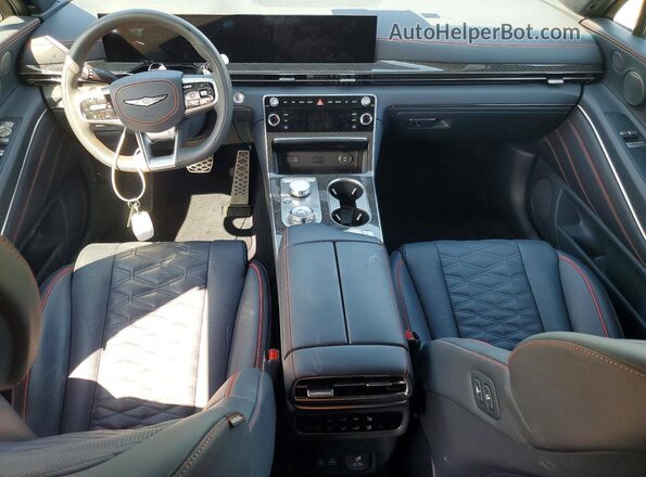 KMUJBESC5TU328446 2026 GENESIS GV80 Blue Вид панелі приладів