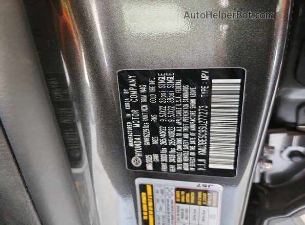 KMUJBESC9SU277273 2025 GENESIS GV80 Gray Vista interior de 360 grados
