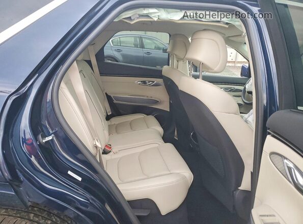 KMUMADTB1NU035825 2022 GENESIS GV70 Blue უკანა სალონის ხედი
