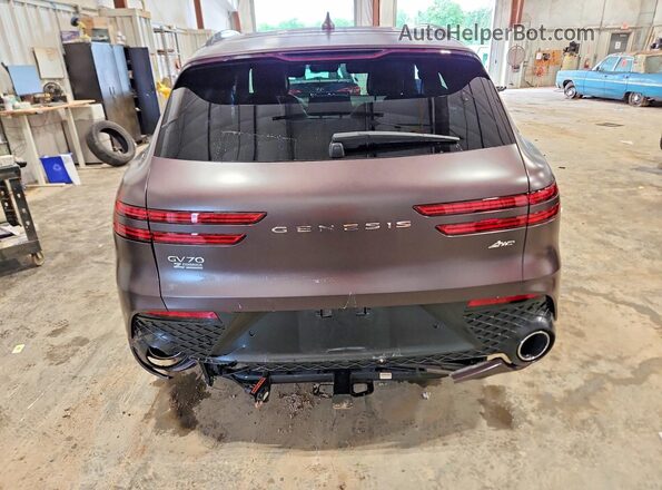 KMUMADTB1PU097261 2023 GENESIS GV70 Gray Vista trasera