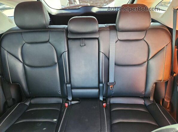 KMUMADTB2NU074262 2022 GENESIS GV70 Charcoal უკანა სავარძლების ხედი