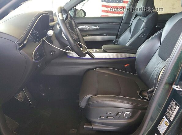 KMUMADTB3NU051072 2022 GENESIS GV70 Green Front interior view