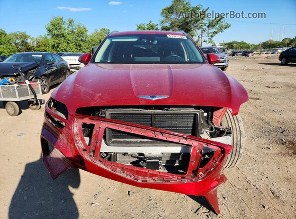 KMUMADTB3PU109586 2023 GENESIS GV70 Red Widok z przodu