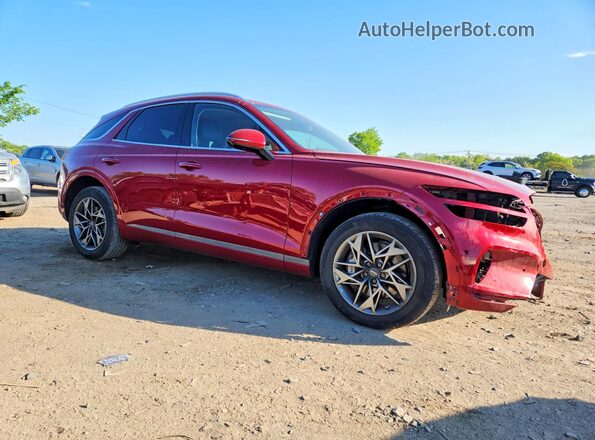 KMUMADTB3PU109586 2023 GENESIS GV70 Red Przód prawy