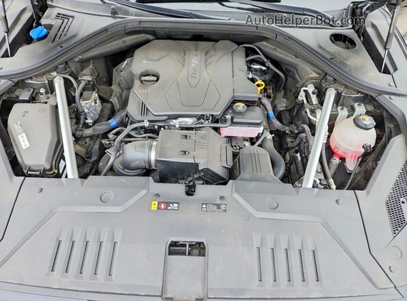 KMUMADTB7SU197325 2025 GENESIS GV70 Black Вид задньої частини салону