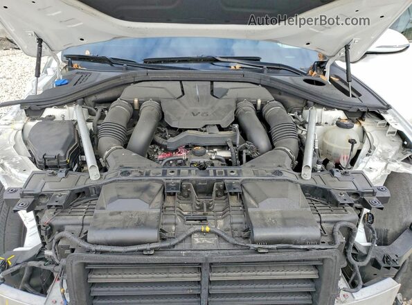 KMUMCDTC2NU015649 2022 GENESIS GV70 White Engine compartment view