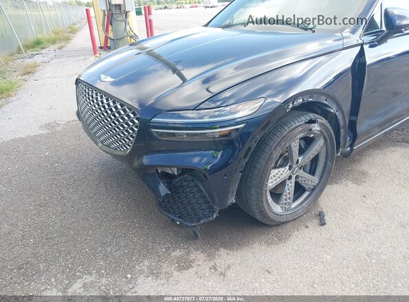 KMUMCDTC3PU110272 2023 GENESIS GV70 Синий Вид спереди