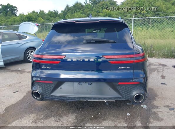 KMUMCDTC3PU110272 2023 GENESIS GV70 Синий 