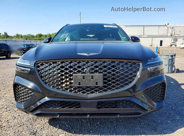 KMUMCDTC4NU021985 2022 GENESIS GV70 Black წინა ხედი