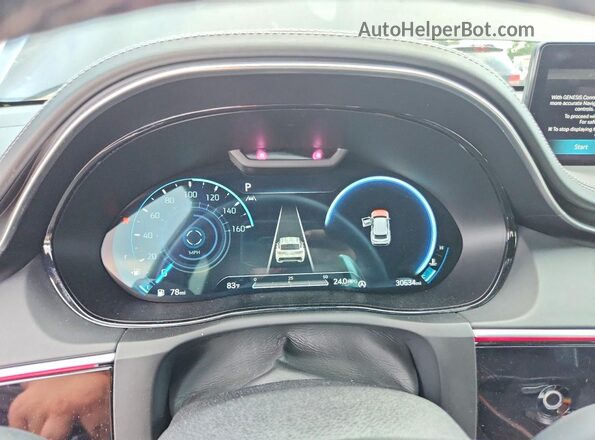 KMUMCDTC6NU061324 2022 GENESIS GV70 Black ხელსაწყოთა პანელის ხედი