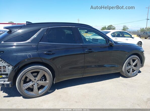 KMUMCDTC7NU019275 2022 GENESIS GV70 Black სალონის 360-გრადუსიანი ხედი