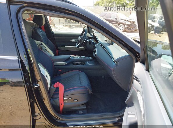KMUMCDTC8SU206696 2025 GENESIS GV70 Black Front interior view