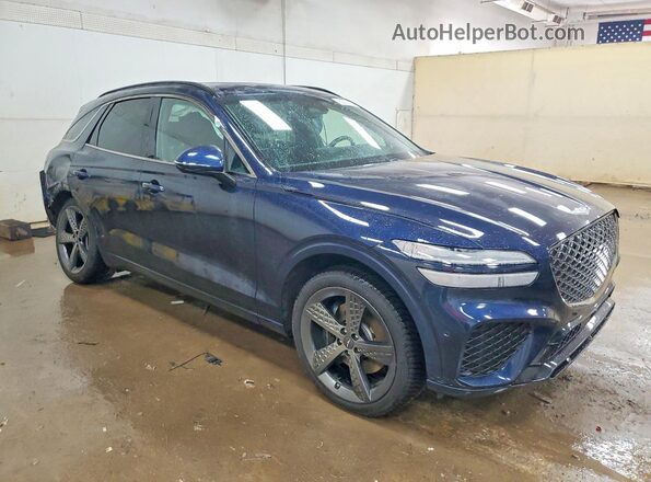 KMUMCDTCXNU057213 2022 GENESIS GV70 Blue წინა მარჯვენა