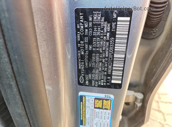 KMUMCDTCXPU083359 2023 GENESIS GV70 Silver Շարժիչի բաժամունքի տեսք