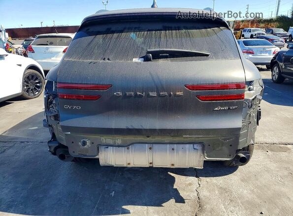 KMUMEDTC9TU236446 2026 GENESIS GV70 Silver Вид ззаду