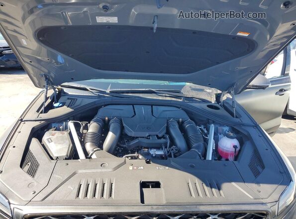 KMUMEDTC9TU236446 2026 GENESIS GV70 Silver Вид задньої частини салону