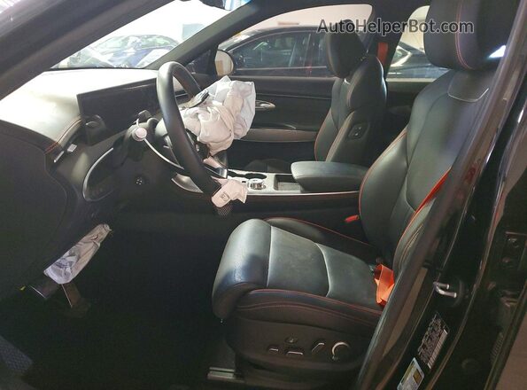 KMUMFDTB5TU235654 2026 GENESIS GV70 Black Widok wnętrza z przodu