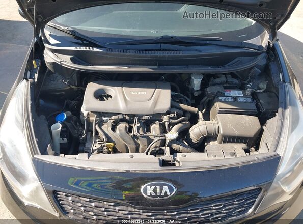 KNADM4A30H6065748 2017 KIA RIO Black Vista trasera