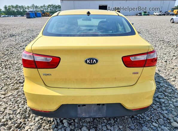 KNADM4A31G6576013 2016 KIA RIO Gold Հետևի տեսք