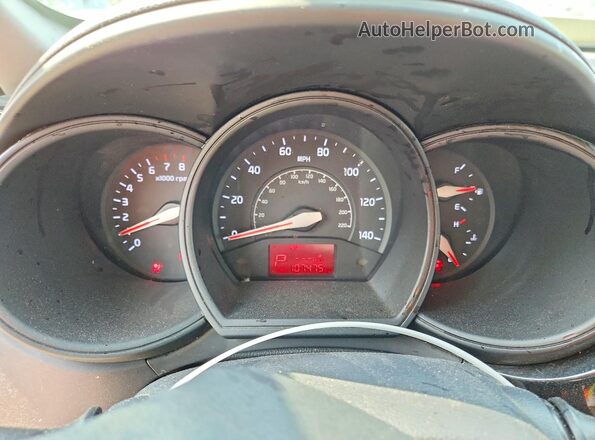 KNADM4A31G6576013 2016 KIA RIO Gold Սարքավորումների վահանակի տեսք