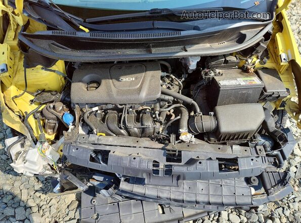 KNADM4A31G6576013 2016 KIA RIO Gold Սալոնի հետևի տեսք
