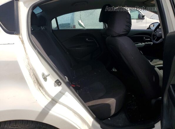 KNADM4A31G6642771 2016 KIA RIO Белый Вид задних сидений