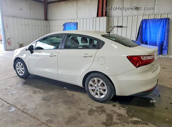 KNADM4A31G6646948 2016 KIA RIO White უკანა მარცხენა
