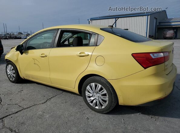 KNADM4A32G6000883 2016 KIA RIO Yellow Rear left