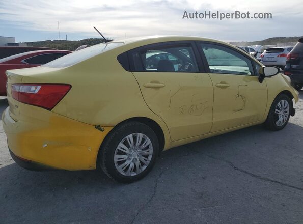 KNADM4A32G6000883 2016 KIA RIO Yellow Rear right