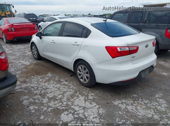 KNADM4A32G6554831 2016 KIA RIO White Հետևի ձախ