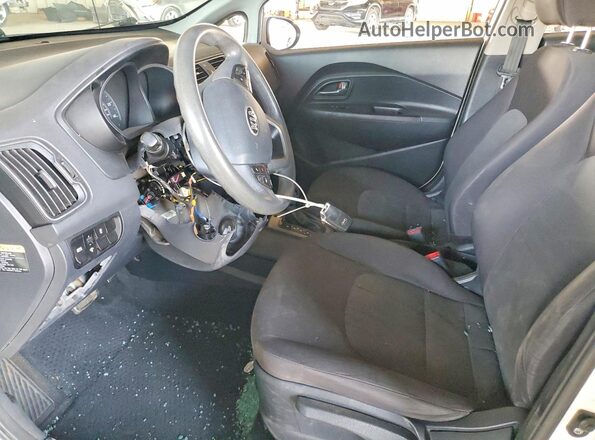 KNADM4A32G6559723 2016 KIA RIO White Vista interior delantera
