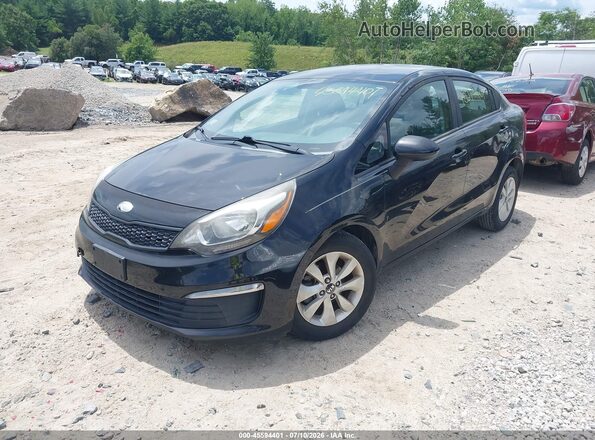 KNADM4A33H6062360 2017 KIA RIO Black Vista tres cuartos delantera izquierda