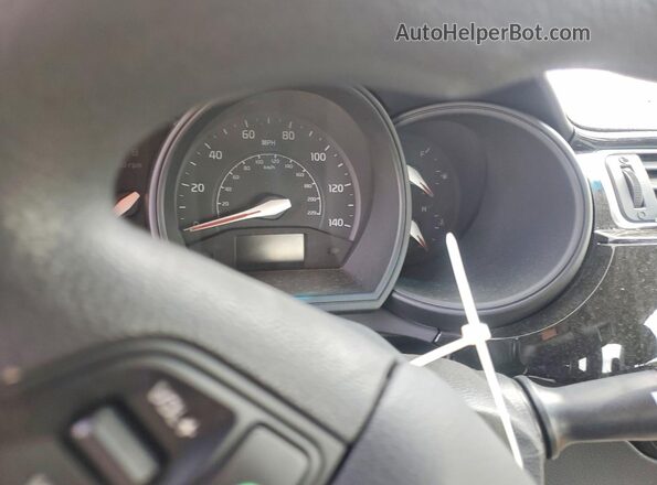 KNADM4A34G6539635 2016 KIA RIO Blue Widok zestawu wskaźników