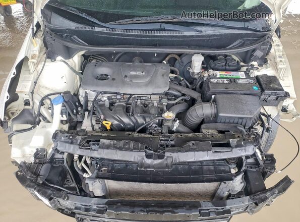 KNADM4A34G6638231 2016 KIA RIO White Вид підкапотного простору