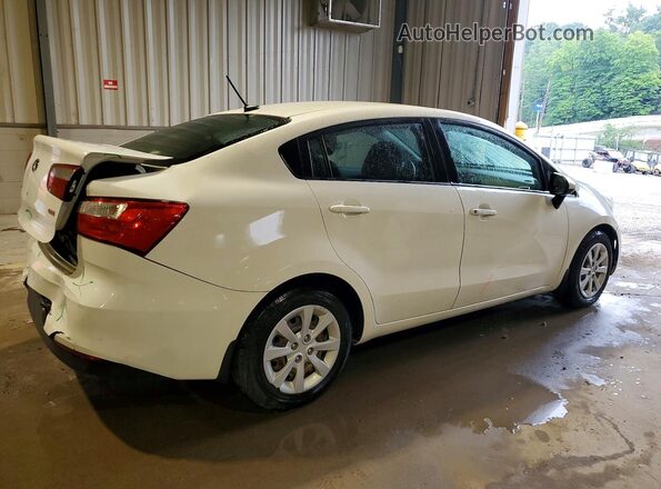 KNADM4A34H6059614 2017 KIA RIO White Հետևի աջ