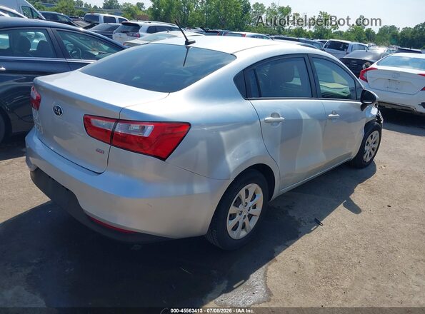 KNADM4A34H6105264 2017 KIA RIO Gray Rear right