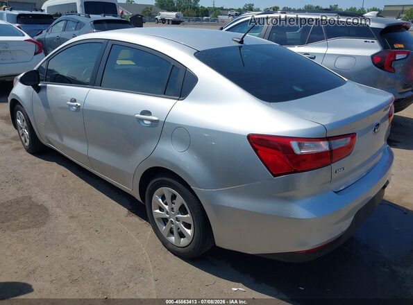KNADM4A34H6105264 2017 KIA RIO Gray Rear left
