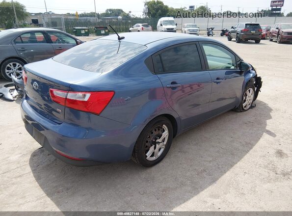 KNADM4A35G6565189 2016 KIA RIO Blue უკანა მარჯვენა