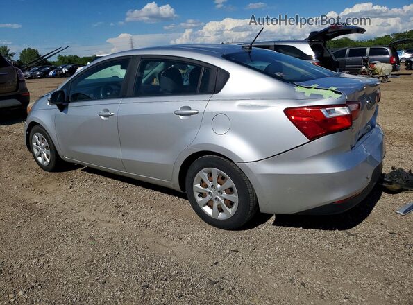 KNADM4A35H6028694 2017 KIA RIO Silver Rear left