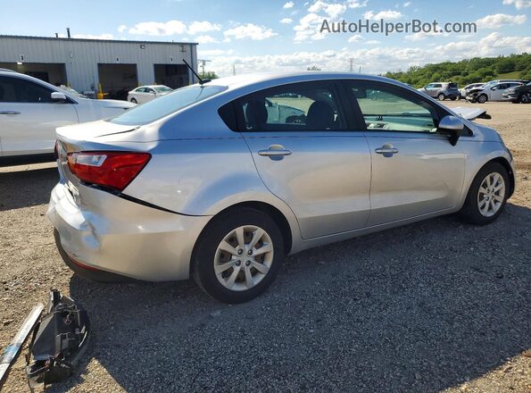 KNADM4A35H6028694 2017 KIA RIO Silver Rear right