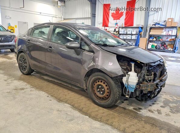 KNADM4A35H6100218 2017 KIA RIO Charcoal Առջևի աջ
