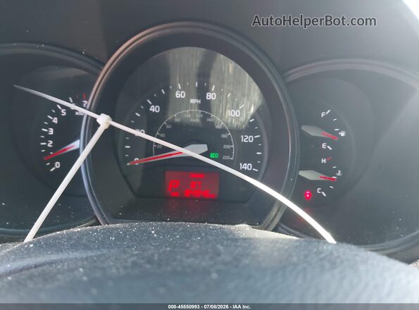 KNADM4A36H6049778 2017 KIA RIO Black Vista de los asientos traseros