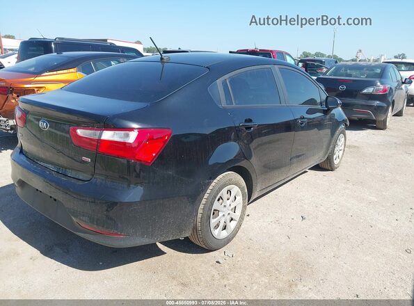 KNADM4A36H6049778 2017 KIA RIO Black Trasero derecho